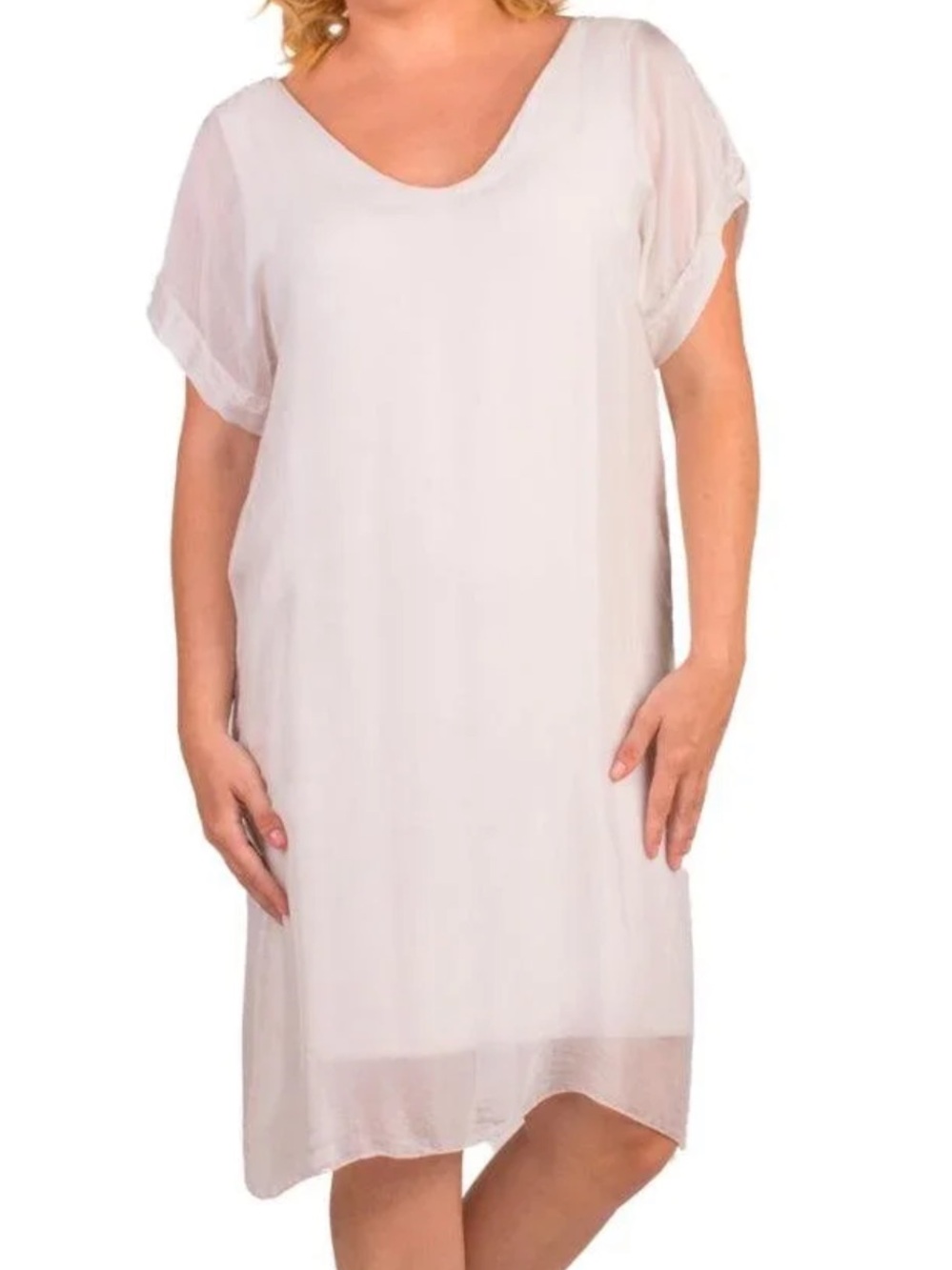 Made in Italy silk mini dress